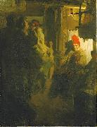 Anders Zorn Dance in Gopsmor china oil painting artist